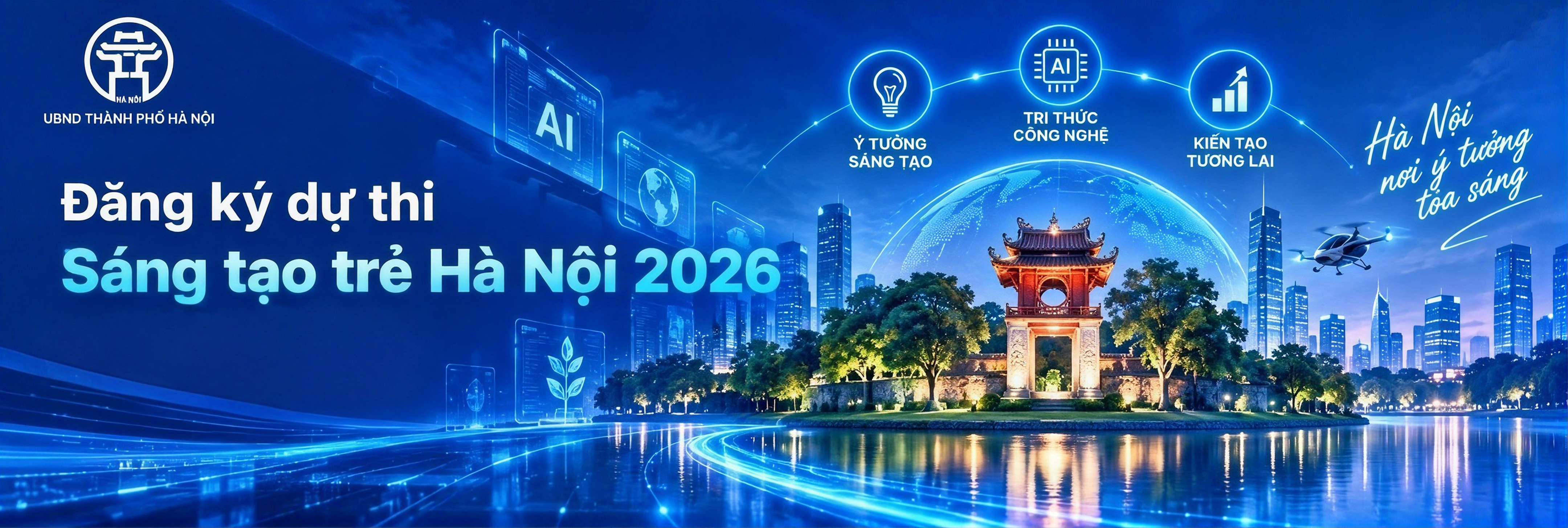 Đăng ký dự thi Sáng tạo trẻ Hà Nội 2026